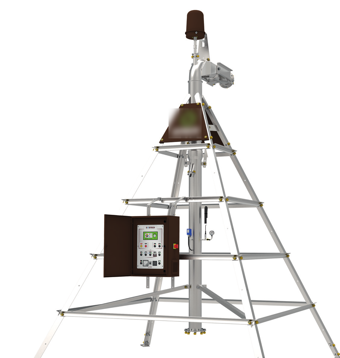 Pivot d'irrigation connecté